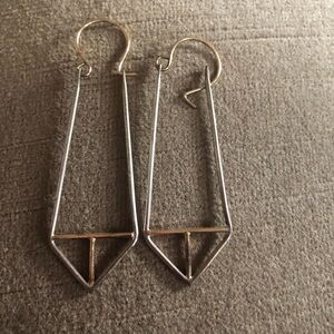 Misplaced 
Contemporary Geometric Earrings-880 $12 or 🎉